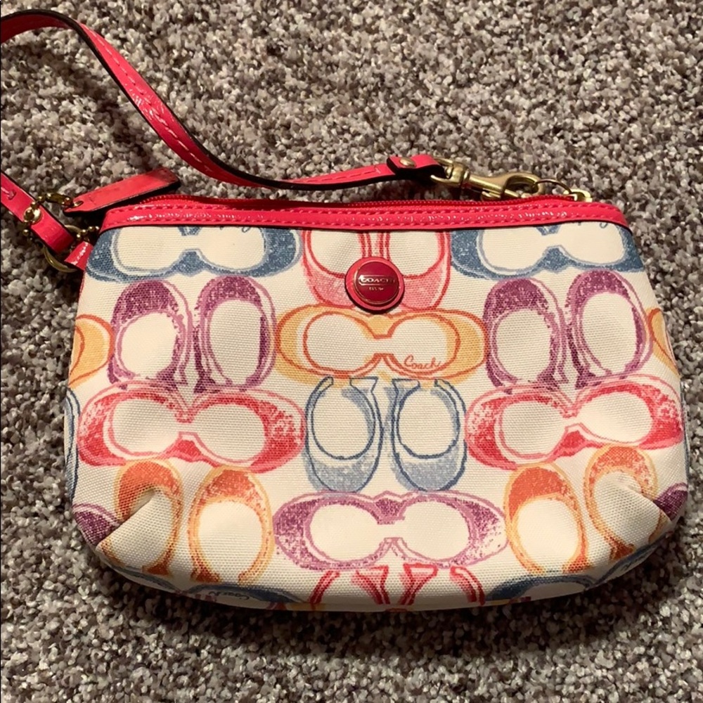 Coach wristlet